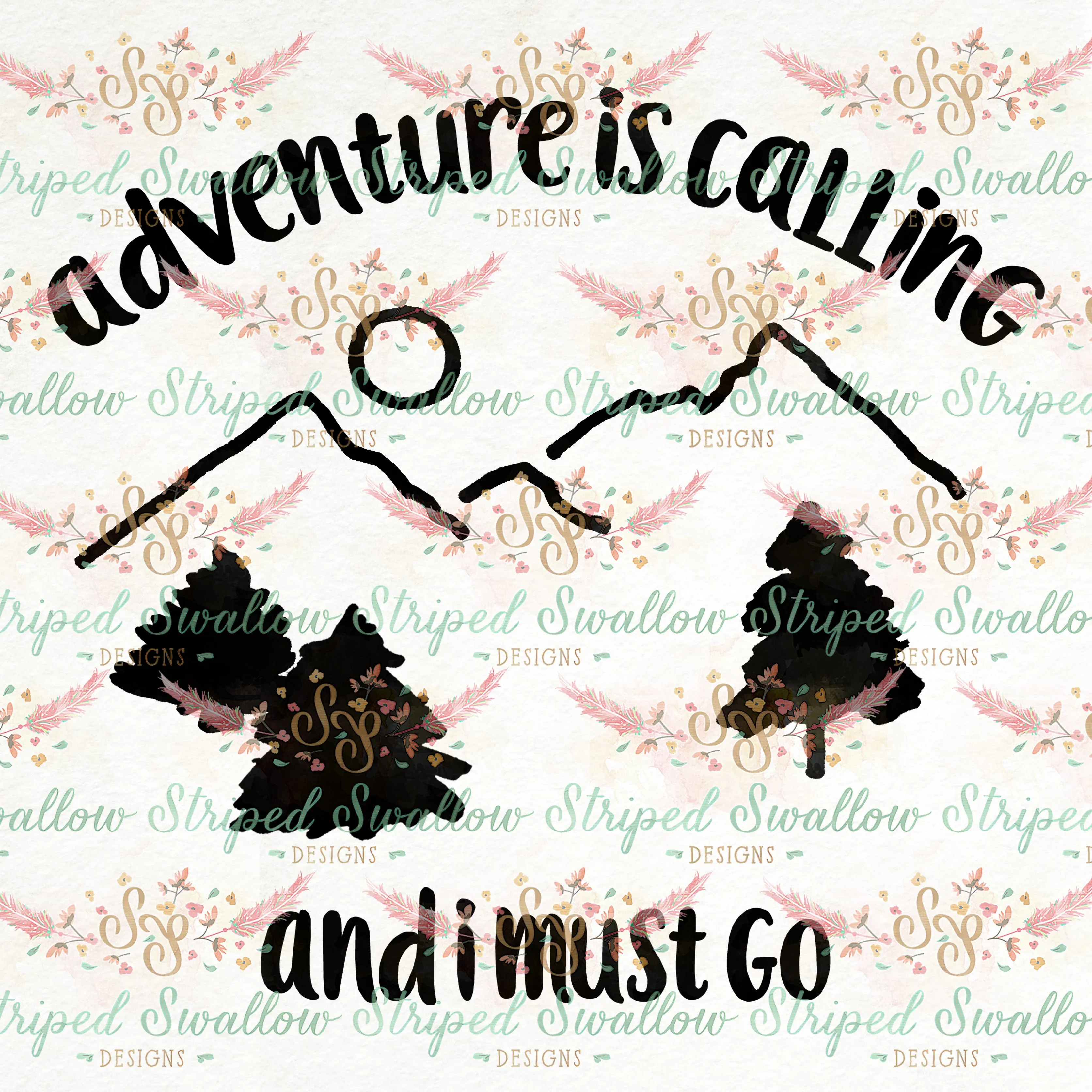 Adventure is Calling Digital Cut File