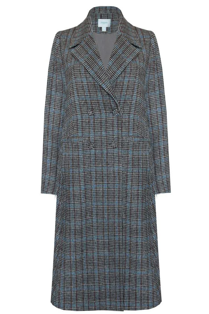 Ainsley Coat with Pleated Sides