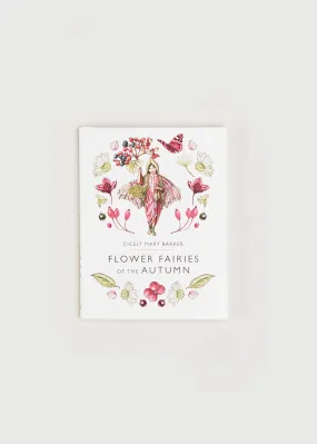 Autumn Flower Fairies Book in White