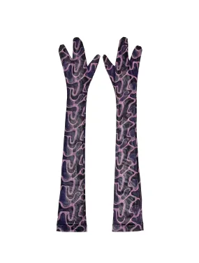 AVAVAV Purple Mesh Gloves