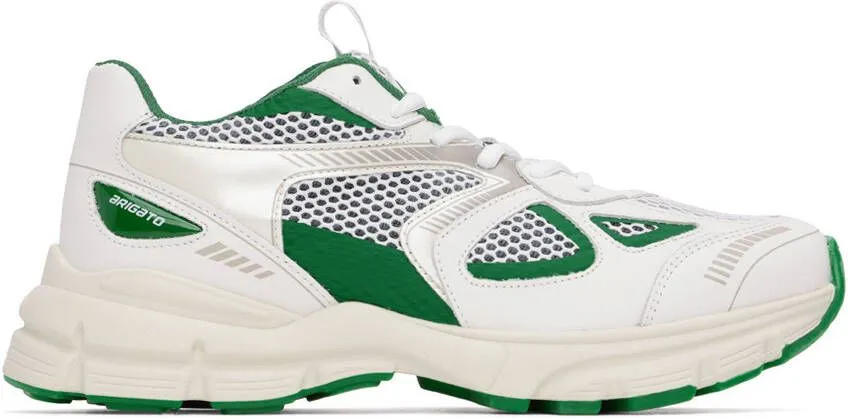 Axel Arigato White & Green Marathon Sneaker