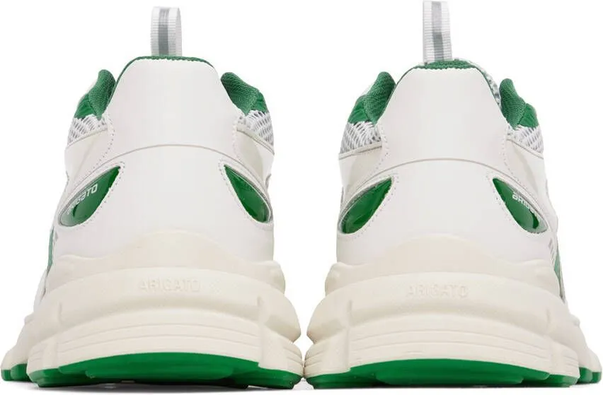 Axel Arigato White & Green Marathon Sneaker