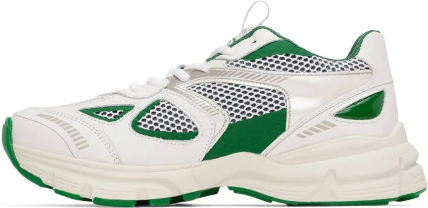 Axel Arigato White & Green Marathon Sneaker