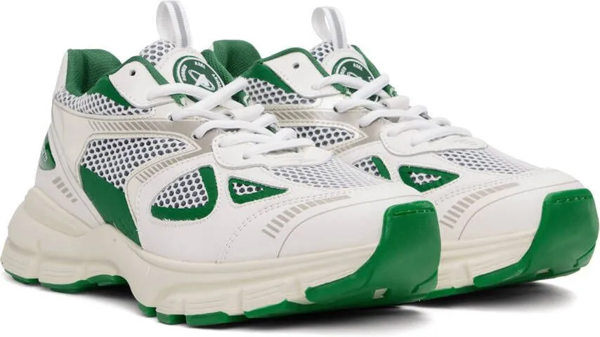 Axel Arigato White & Green Marathon Sneaker