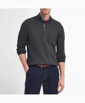 Barbour Pima Cotton Knit Half-Zip Jumper