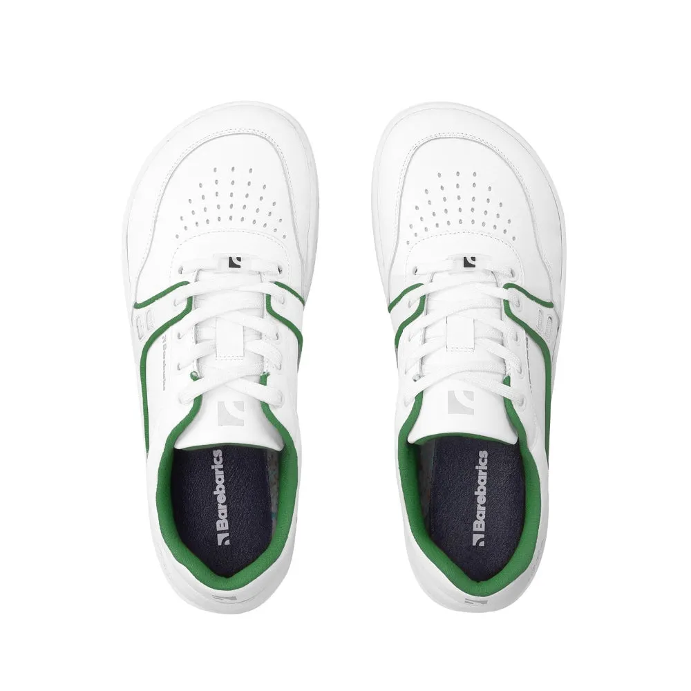 Barebarics Arise Leather Sneaker - White & Green 46 - Like New