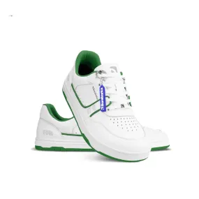 Barebarics Arise Leather Sneaker - White & Green 46 - Like New