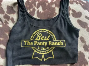 Best in Show Panty Ranch Tank - Gold