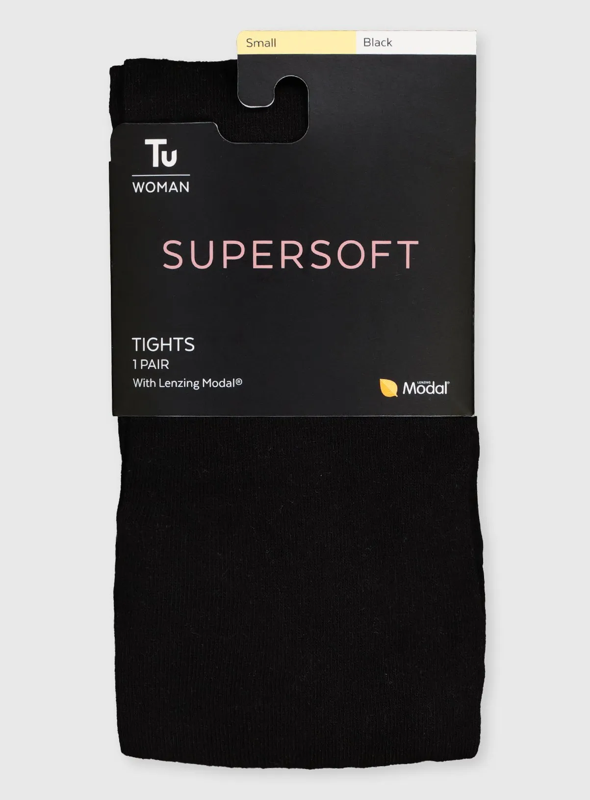 Buy Black Supersoft Tights With TENCEL™ Modal S | Tights | Tu