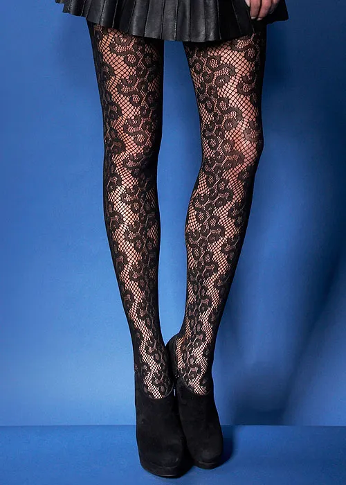 Charnos Scroll Net Tights ()