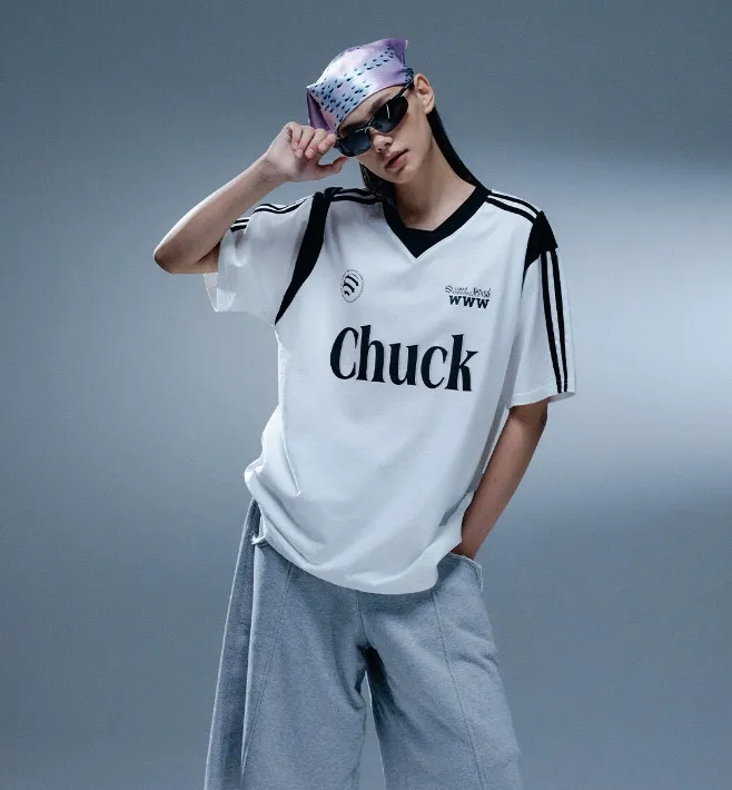 CHUCK  |Unisex Street Style Logo T-Shirts