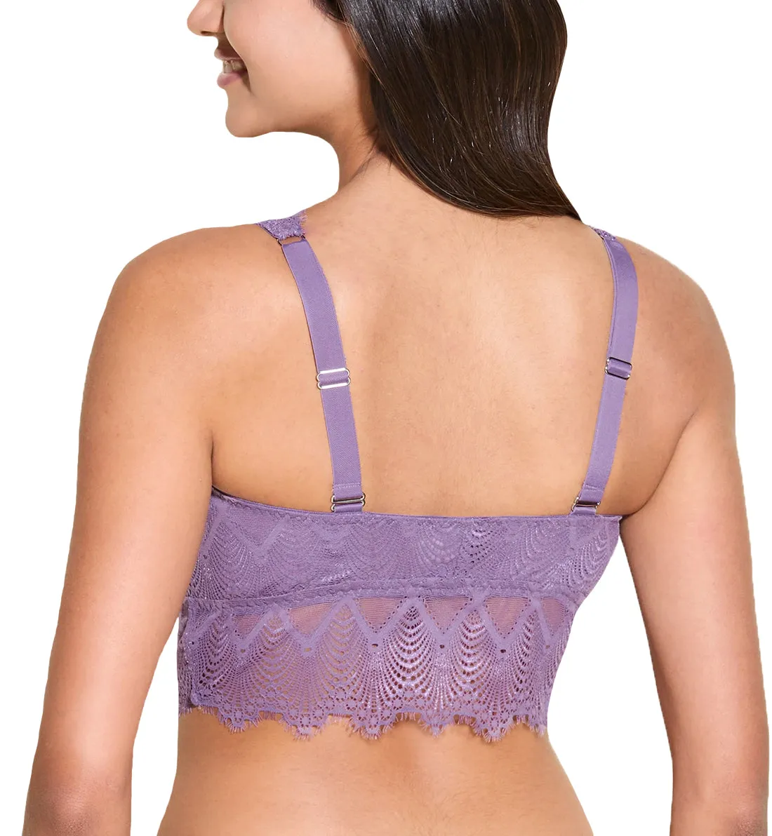 Cosabella Allure CURVY Plunge Bralette (ALLUR1322) - Himalayan Sky