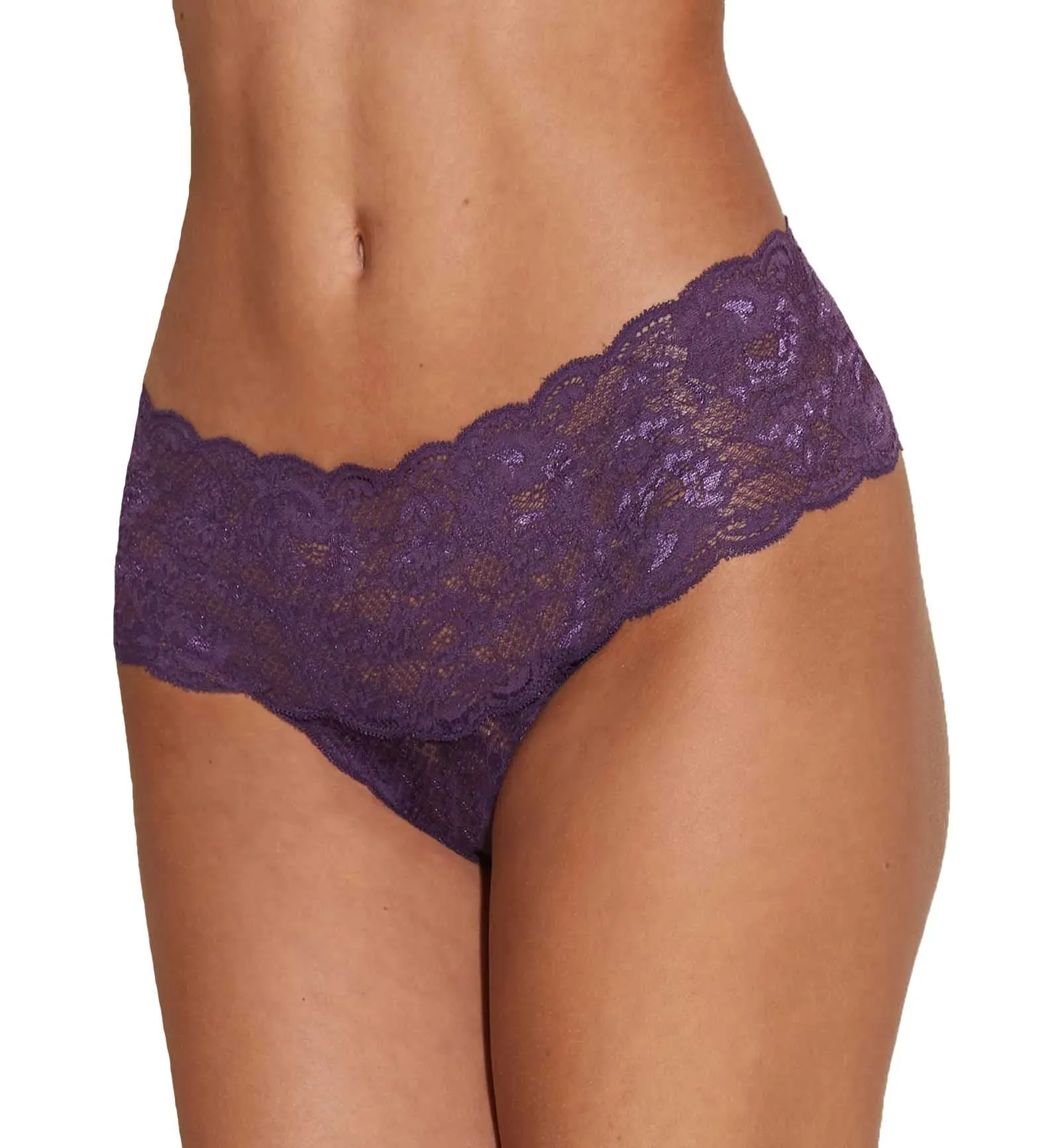 Cosabella Never Say Never Comfie Thong (NEVER0343) - Zaadi Purple