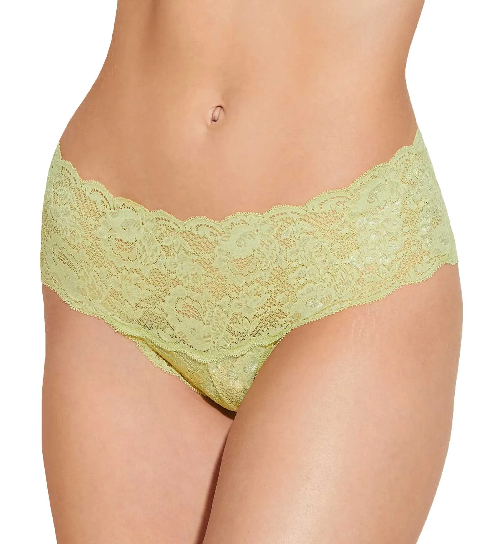 Cosabella Never Say Never Hottie Lowrider Hotpant (NEVER07ZL) - Chakra Green