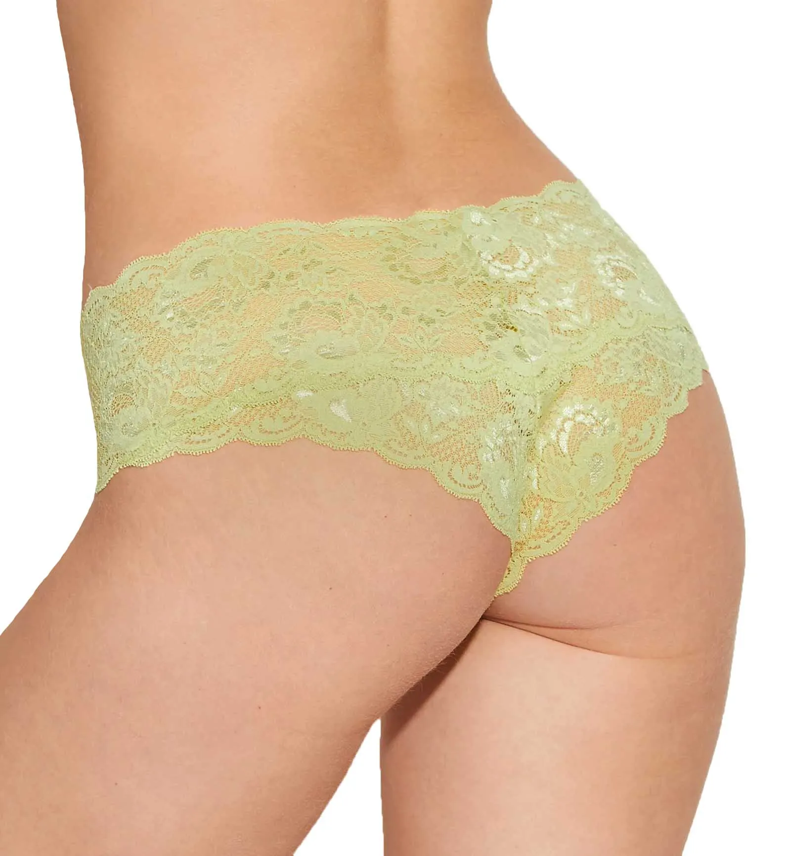 Cosabella Never Say Never Hottie Lowrider Hotpant (NEVER07ZL) - Chakra Green