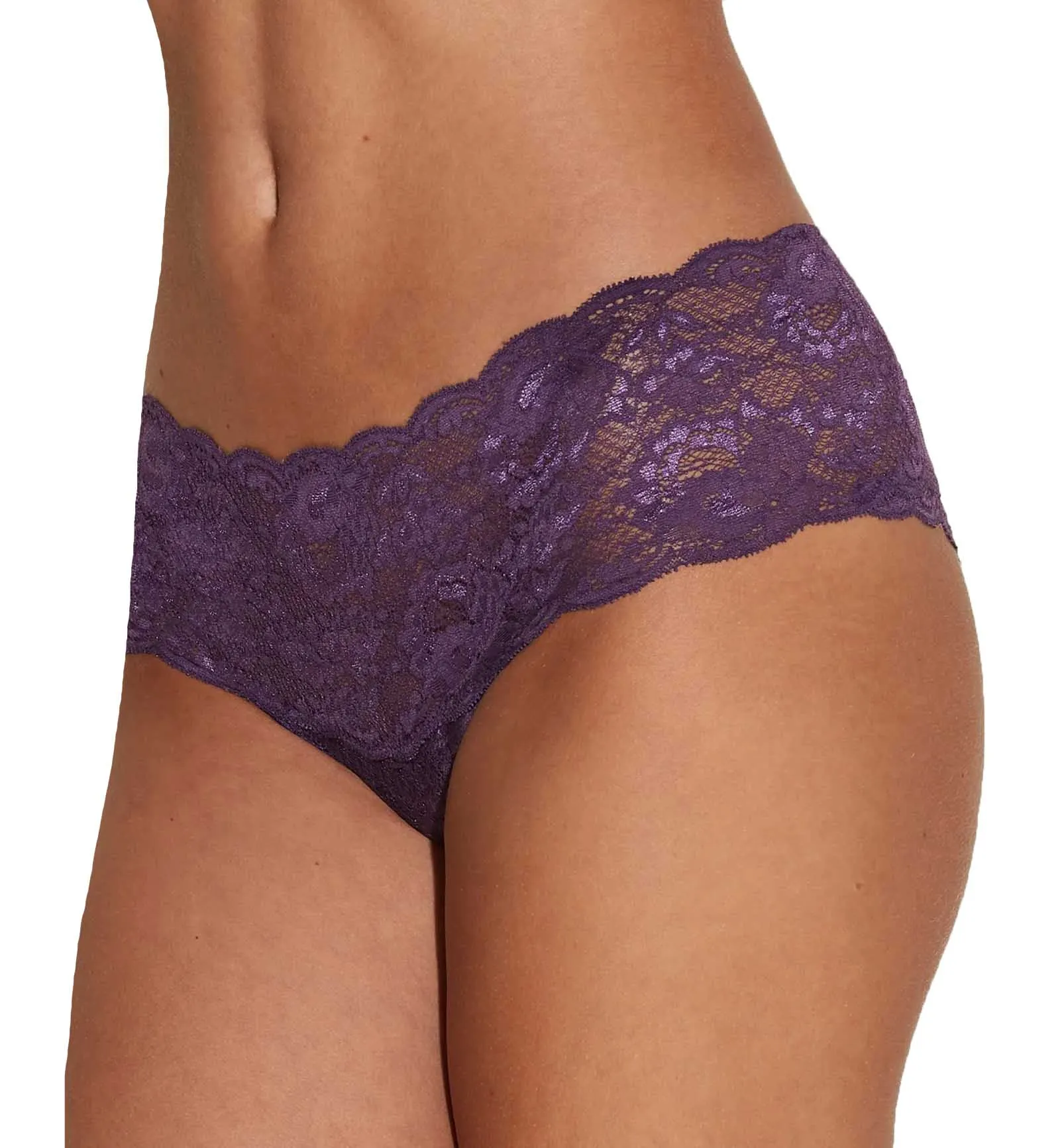 Cosabella Never Say Never Hottie Lowrider Hotpant (NEVER07ZL) - Zaadi Purple