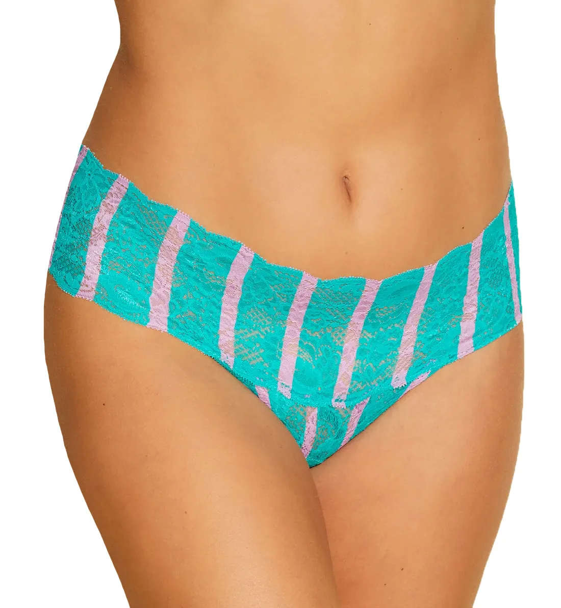 Cosabella Never Say Never Printed Comfie Thong (NEVEP0343) - Andaman Stripe