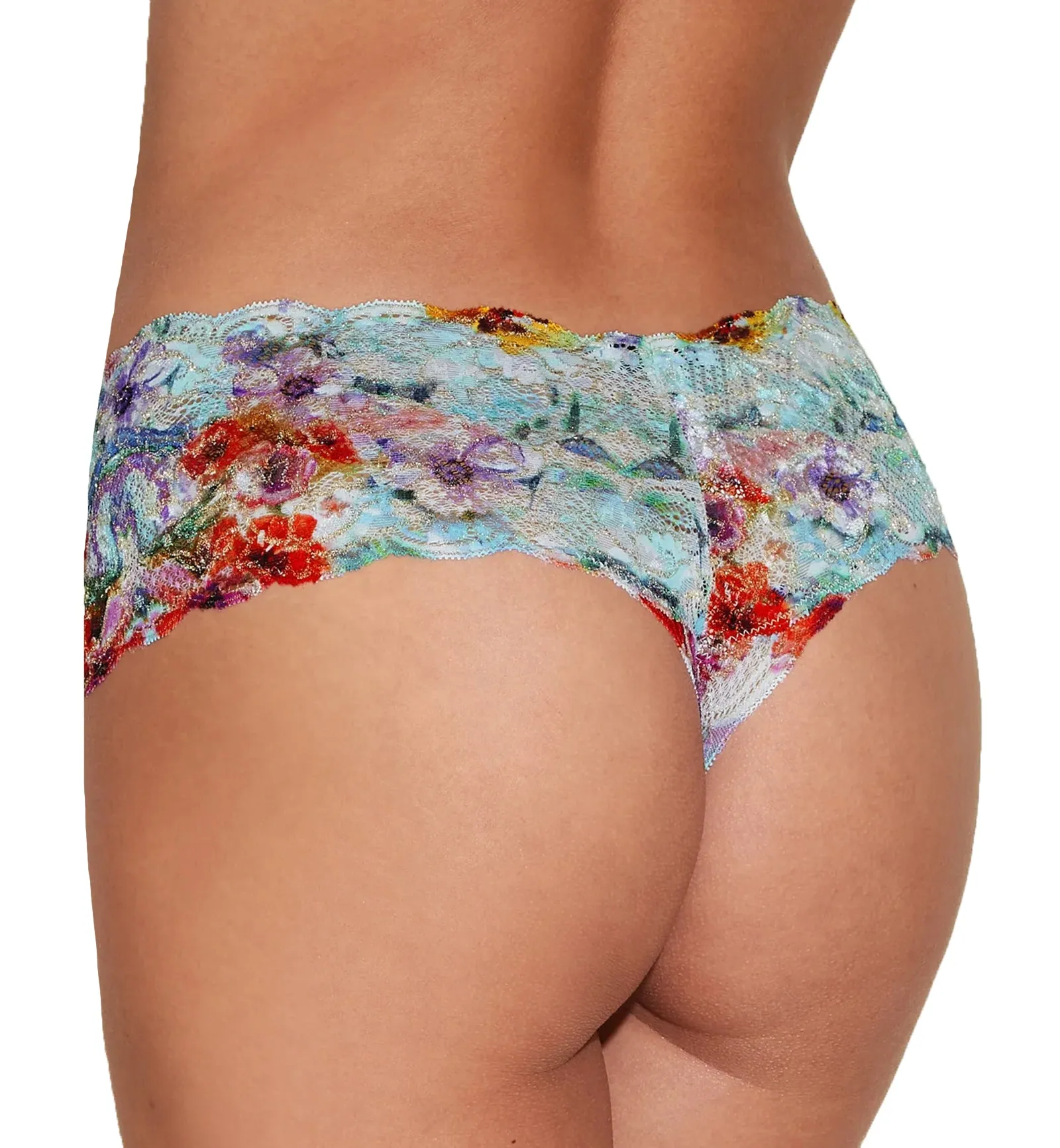 Cosabella Never Say Never Printed Comfie Thong (NEVEP0343) - Floral Beauty