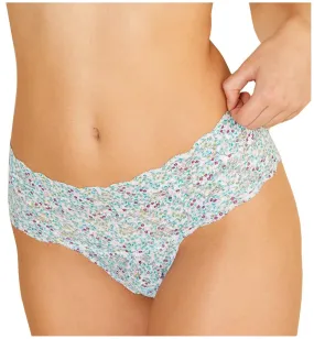 Cosabella Never Say Never Printed Comfie Thong (NEVEP0343) - Floral Blu Venezia