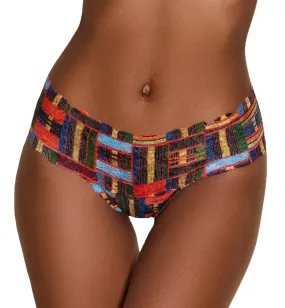 Cosabella Never Say Never Printed Comfie Thong (NEVEP0343) - Kente