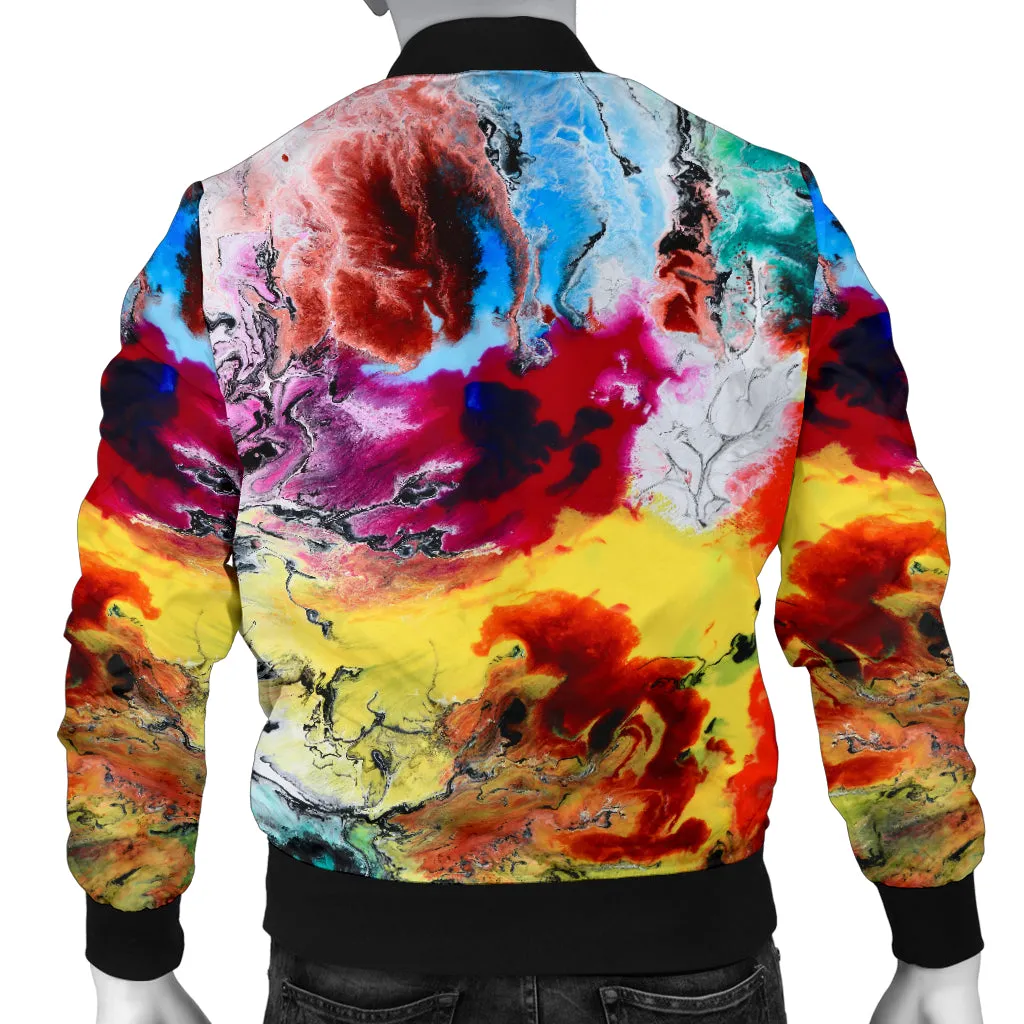 Cosmic Color Bomber Jacket