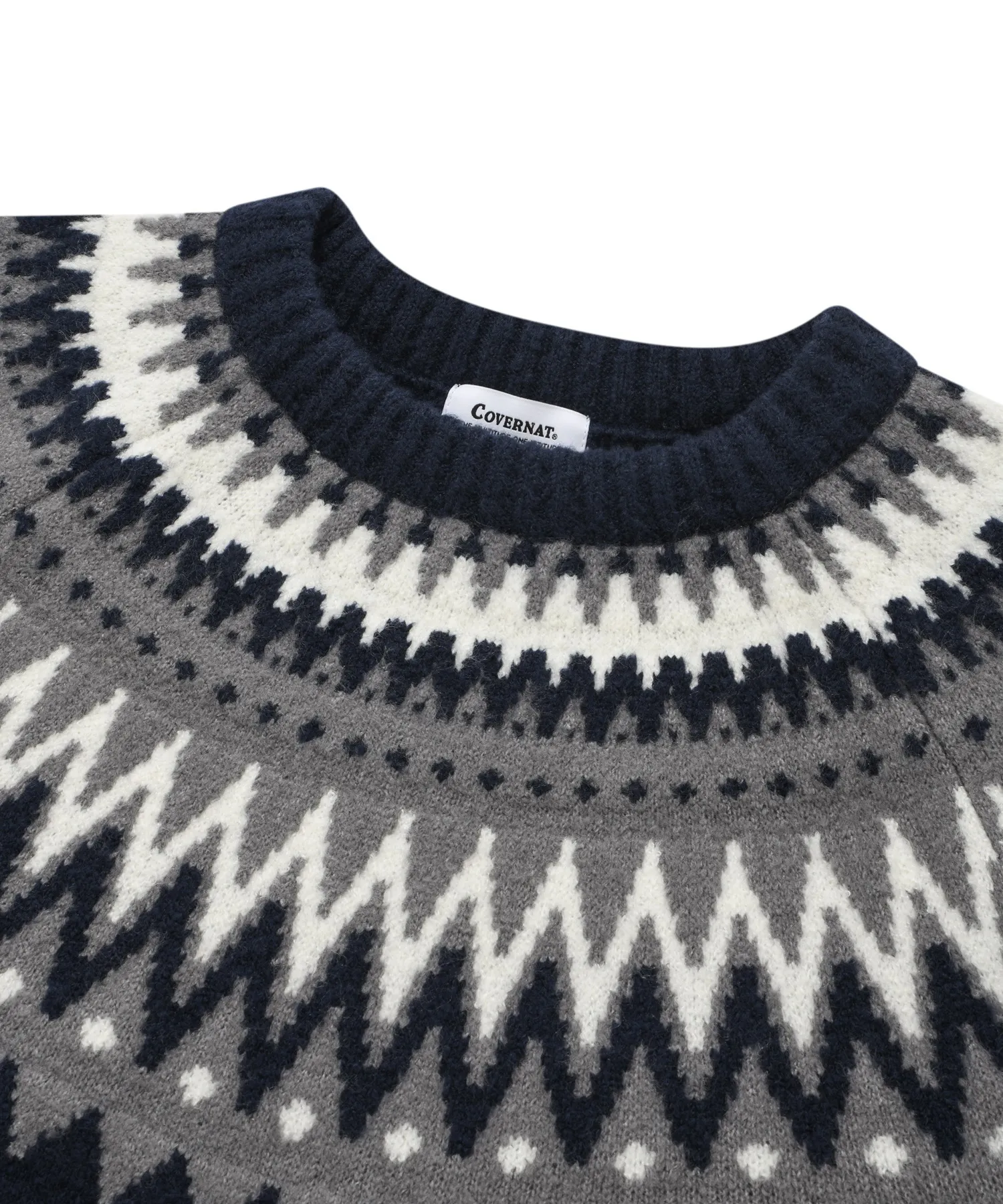 COVERNAT  |[COVERNAT]★ mohair nordic knit