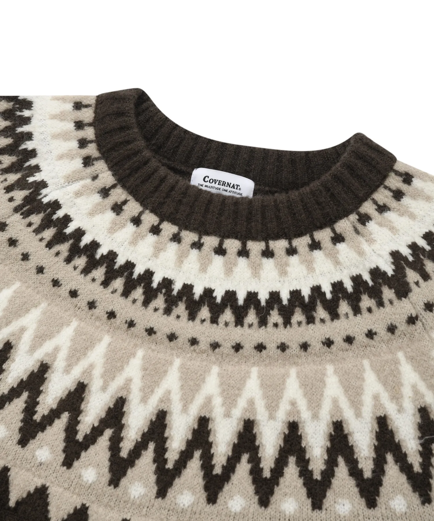 COVERNAT  |[COVERNAT]★ mohair nordic knit