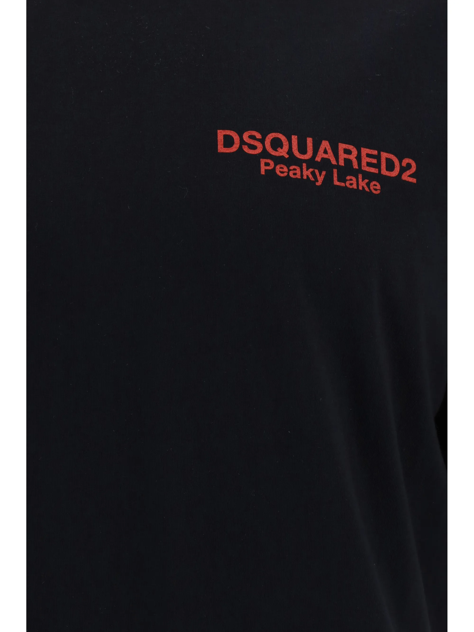 D SQUARED2  |Crew Neck Monogram Cotton Short Sleeves Luxury