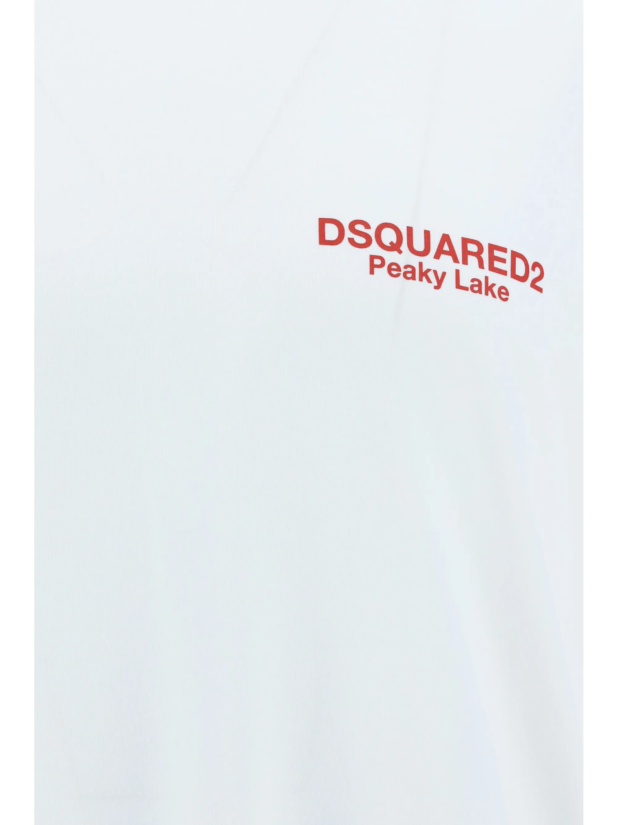 D SQUARED2  |Crew Neck Monogram Cotton Short Sleeves Luxury