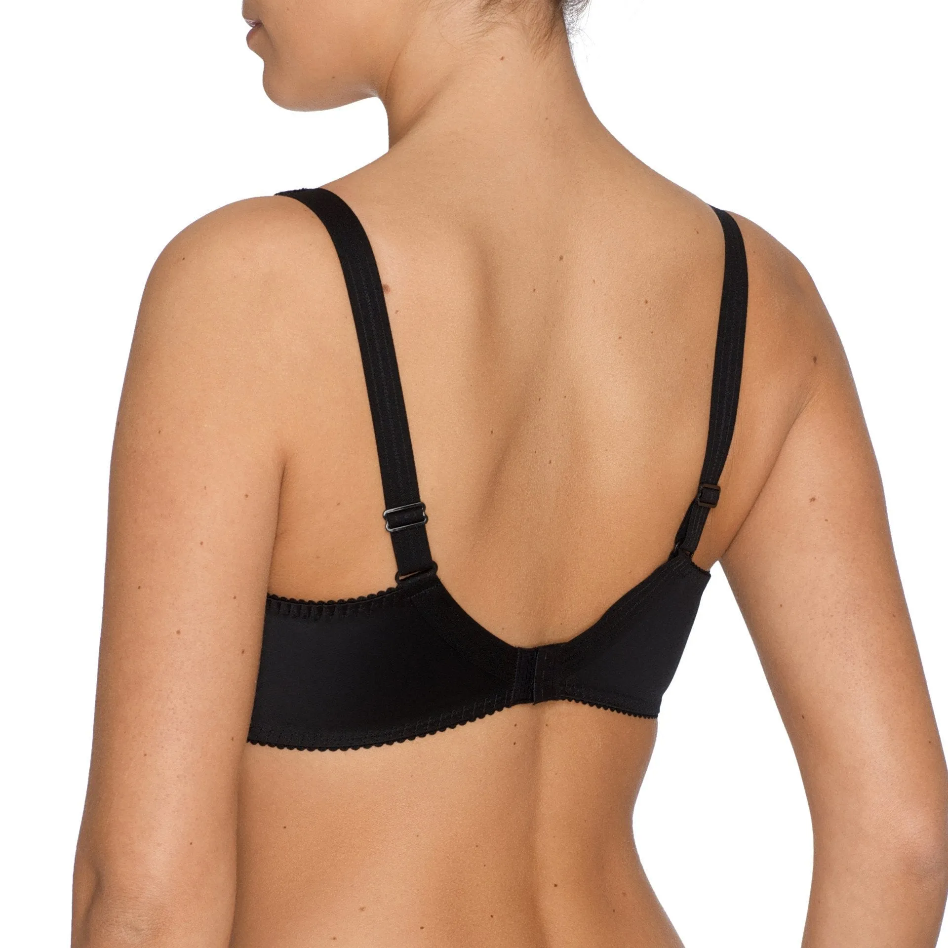 Deauville Full Cup Bra underwire (Black) B-J Cup