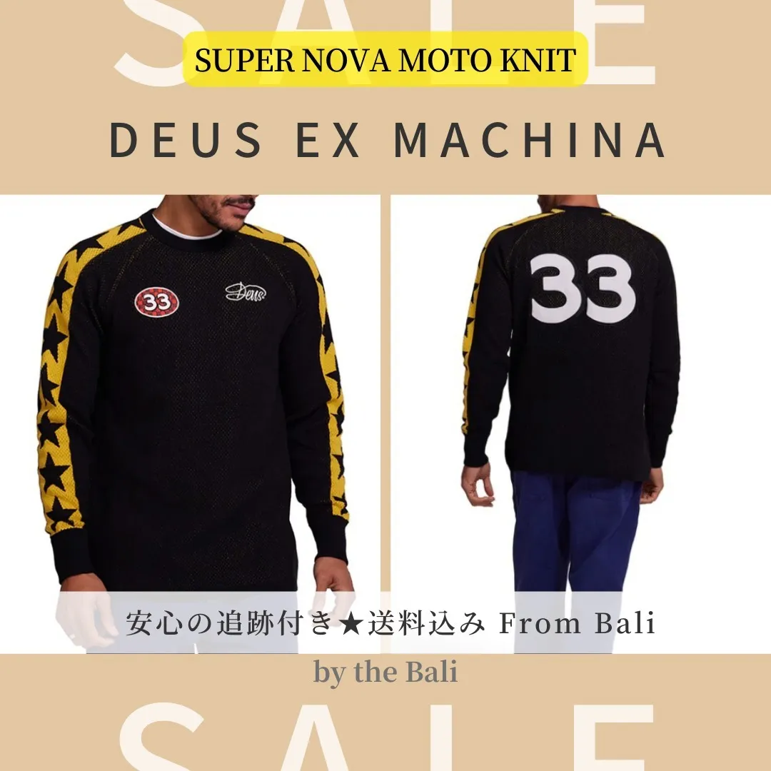 Deus Ex Machina  |Street Style Long Sleeves Surf Style Sweaters