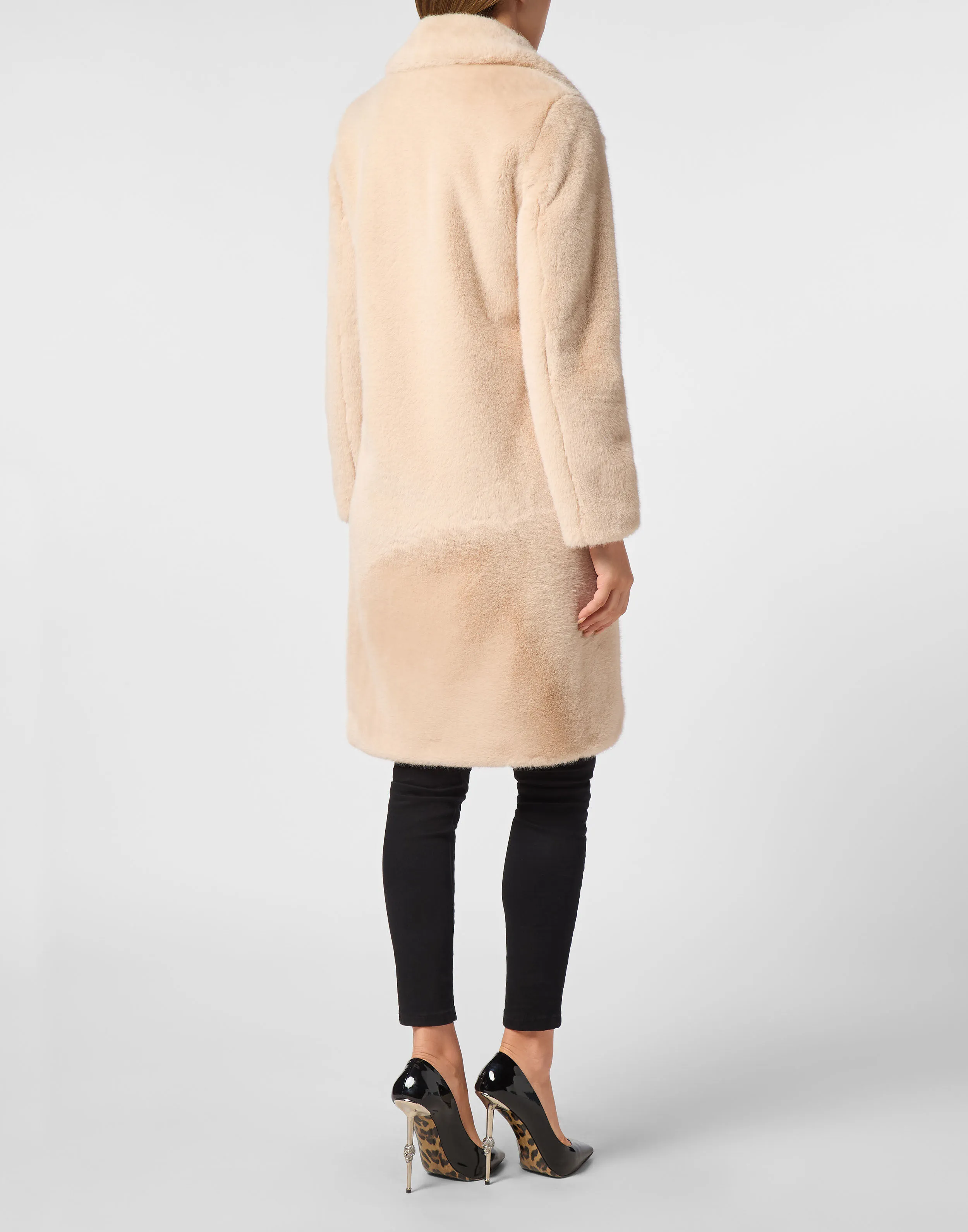 Eco Mink Long Coat