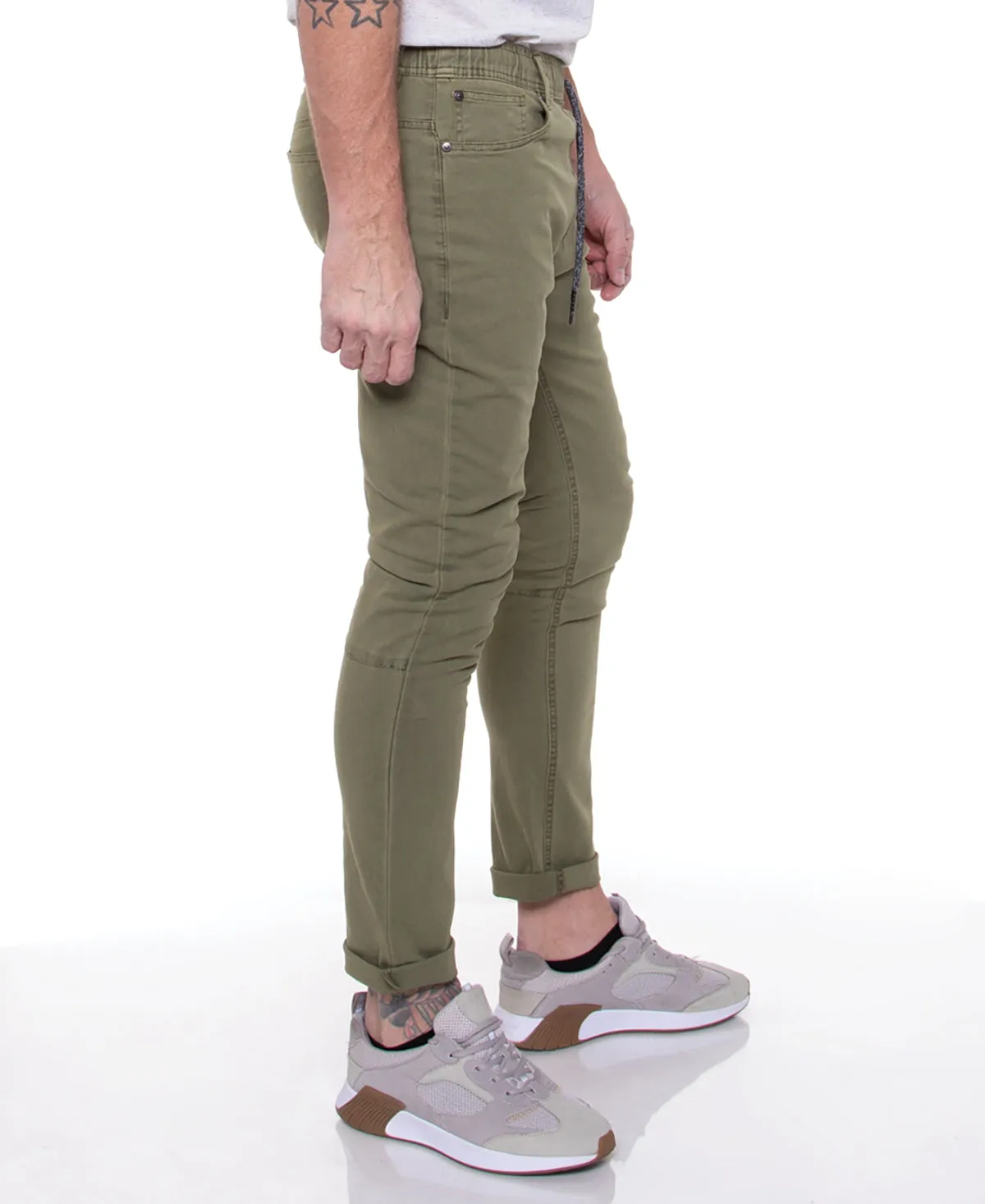 Edwin Slouch Pants (Light Olive)