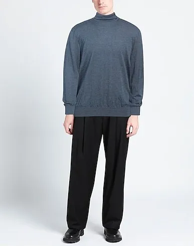 Ermenegildo Zegna  |Cashmere Silk Long Sleeves Plain Oversized Luxury Sweaters