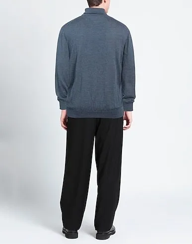 Ermenegildo Zegna  |Cashmere Silk Long Sleeves Plain Oversized Luxury Sweaters