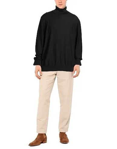 Ermenegildo Zegna  |Silk Long Sleeves Plain Oversized Luxury Sweaters