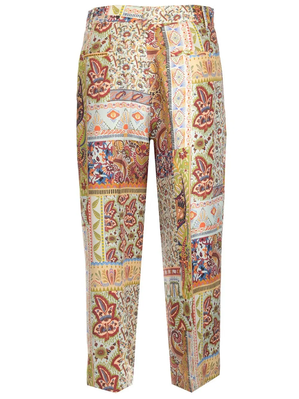 Etro Paisley Printed Cropped Pants