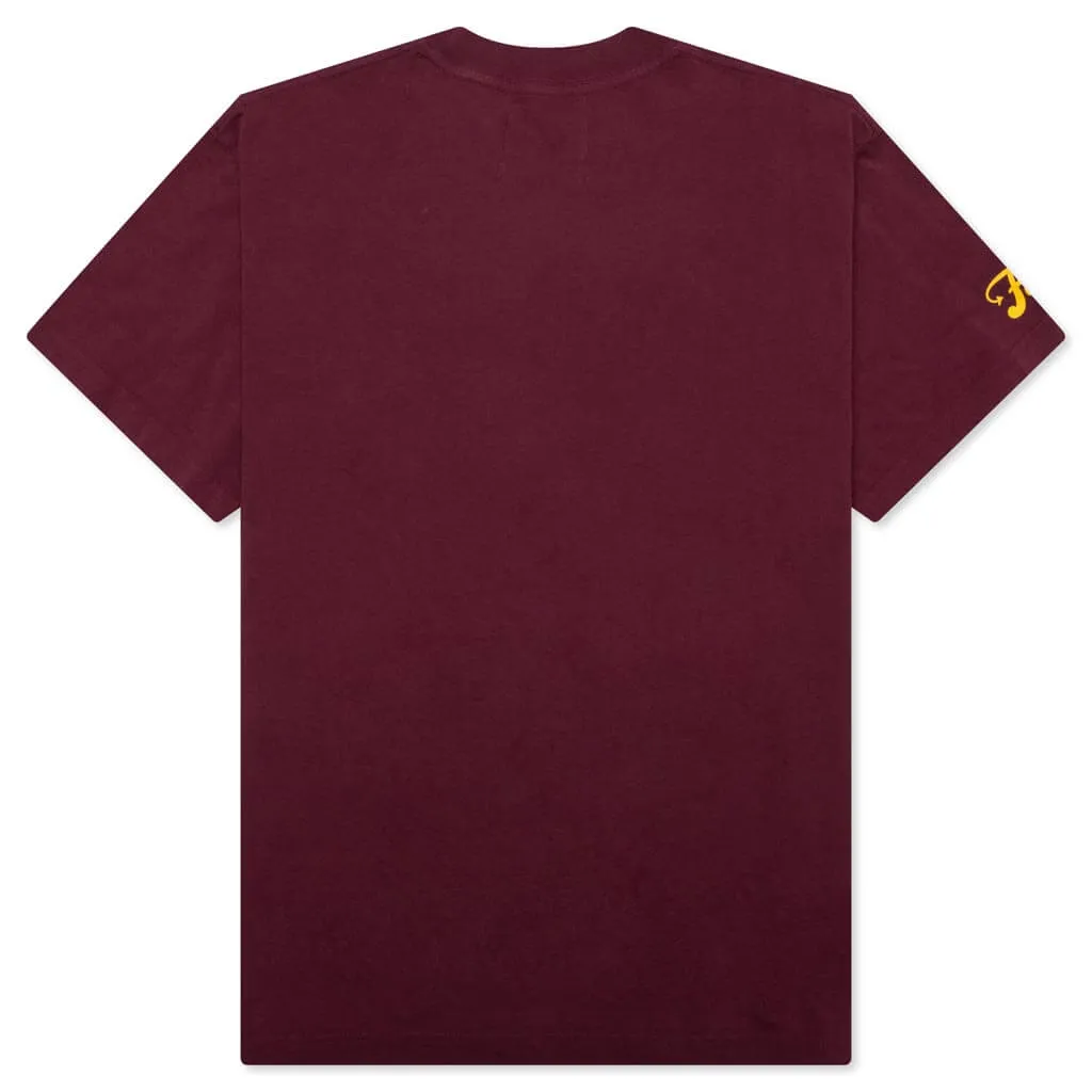 Feature x ASU Crest Tee - Maroon