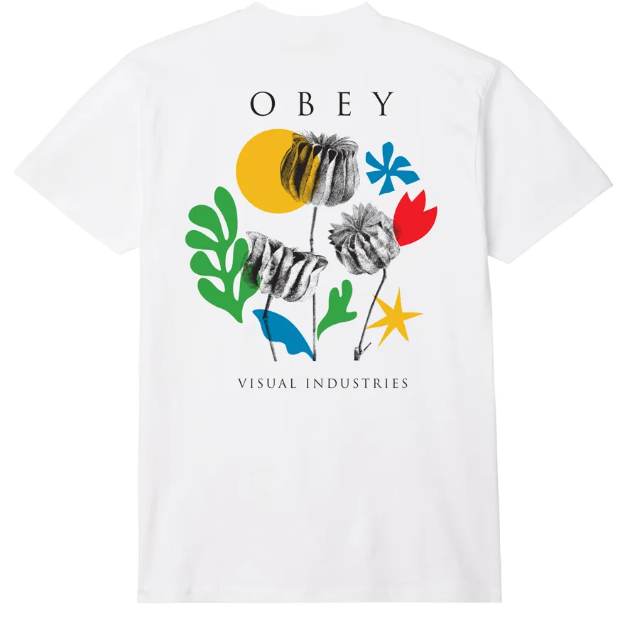 Flowers Papers Scissors Classic T-Shirt | Obey Clothing UK