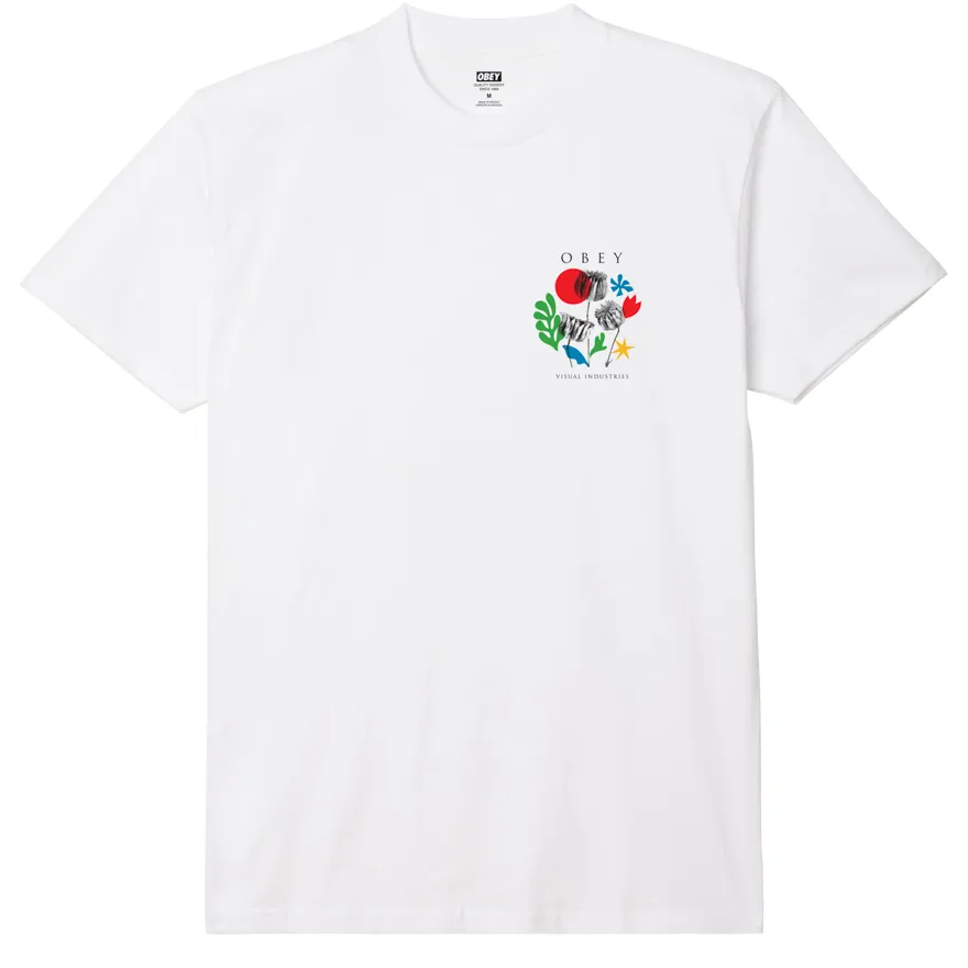 Flowers Papers Scissors Classic T-Shirt | Obey Clothing UK