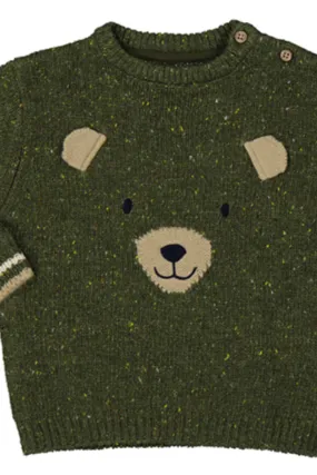 Forest Green Bear Sweater