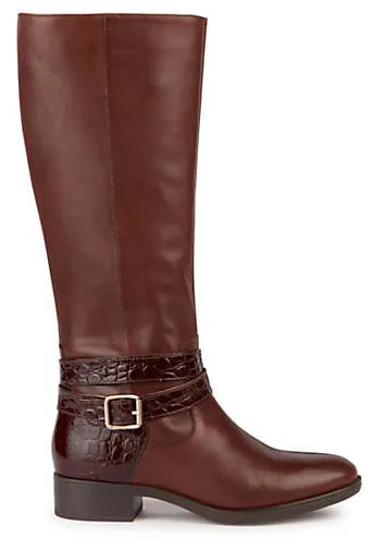 Geox Brown Felicity Boots | Grattan