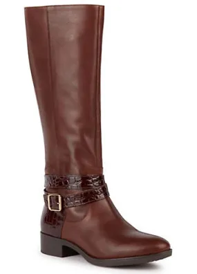 Geox Brown Felicity Boots | Grattan