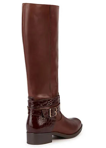 Geox Brown Felicity Boots | Grattan