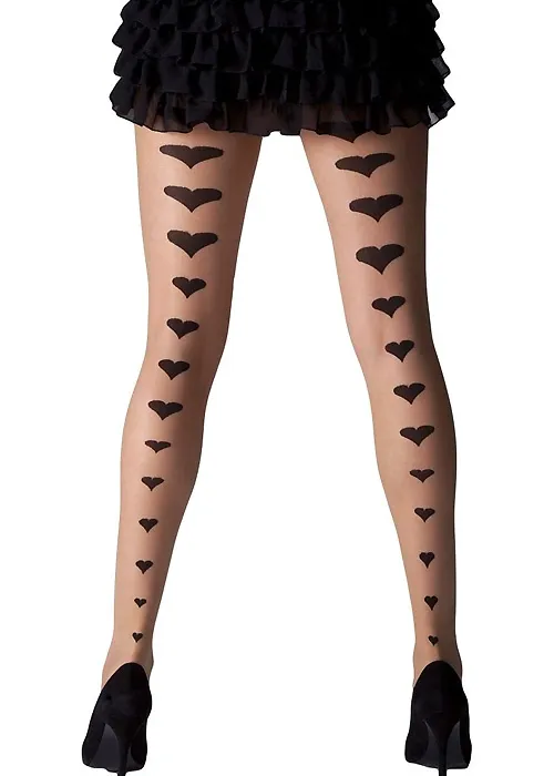 Gipsy Heart Backseam Tights ()