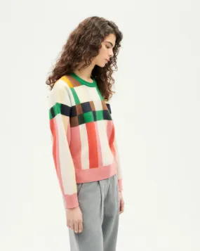 Grid Philis Sweater - Multicolor