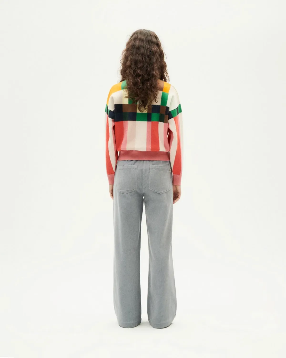 Grid Philis Sweater - Multicolor