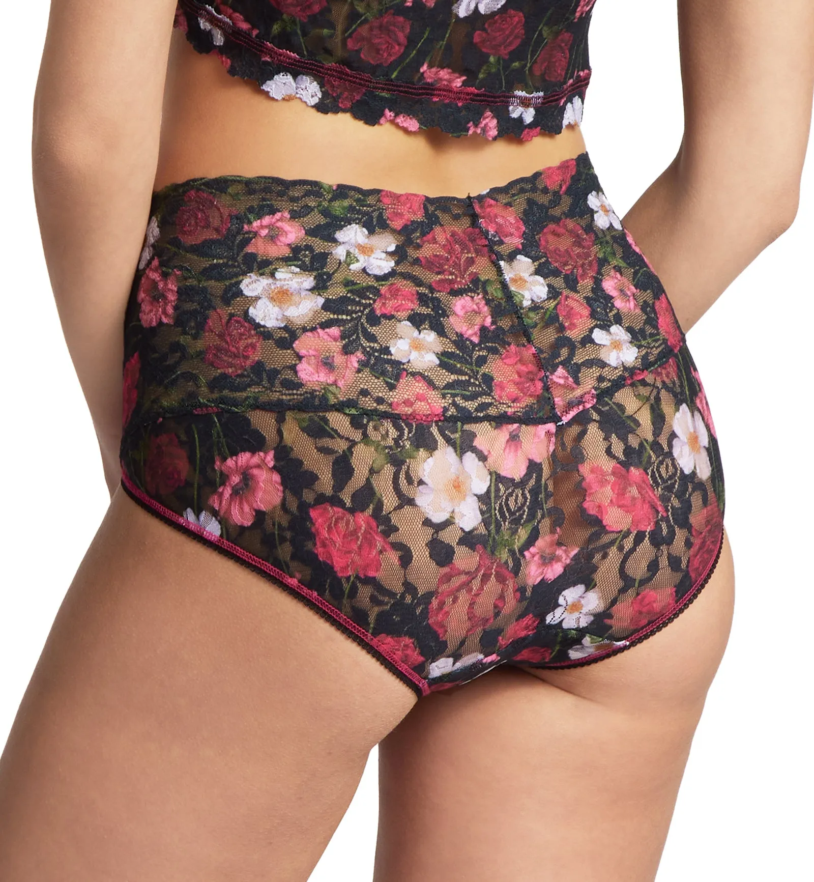 Hanky Panky Retro Lace Printed V-kini (PR9K2124) - Am I Dreaming