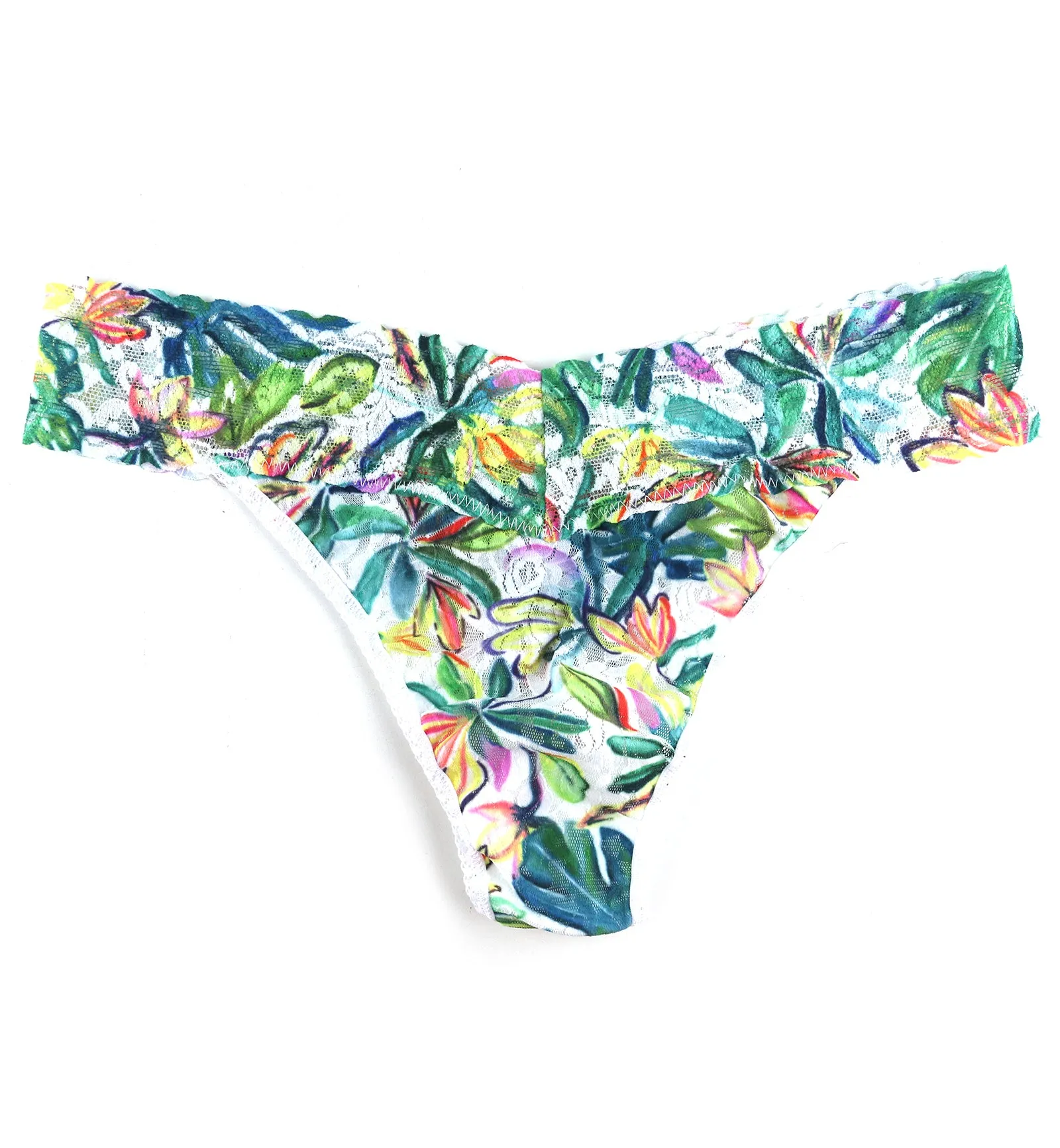 Hanky Panky Signature Lace Printed Original Rise Thong (PR4811P) - Palm Springs