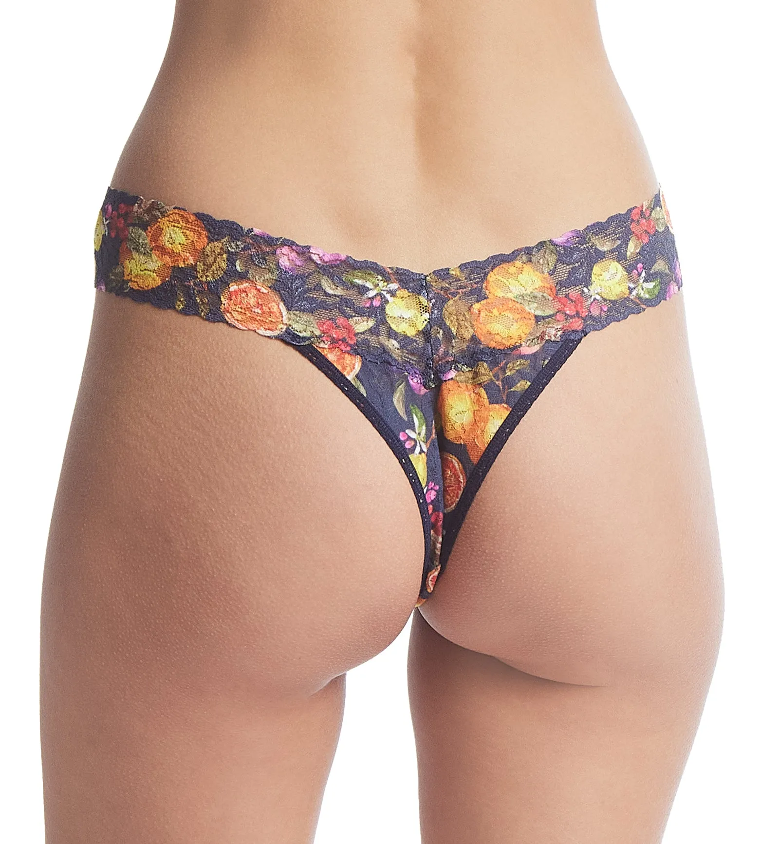 Hanky Panky Signature Lace Printed Original Rise Thong (PR4811P) - Picnic for One